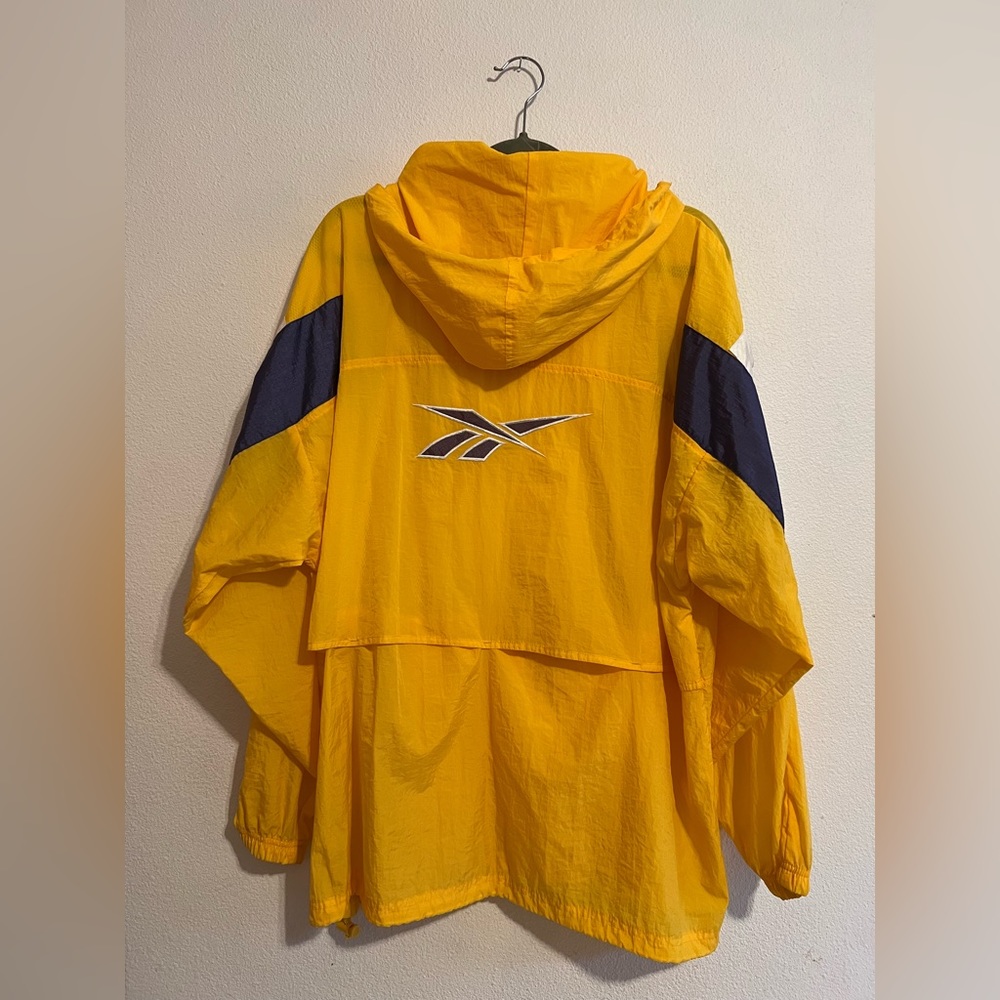 90’s Reebok Half-Zip Windbreaker Hoodie